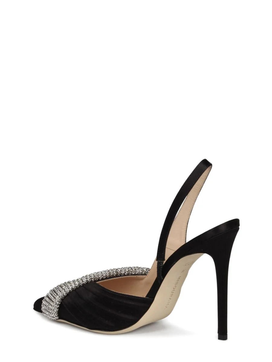 HIBOURAMA Infinite Slingback Embellished Heeled Pumps - Image 3