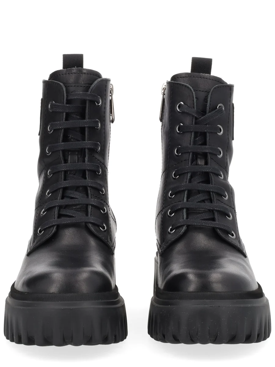 HOGAN Combat Boots H700 for Woman
