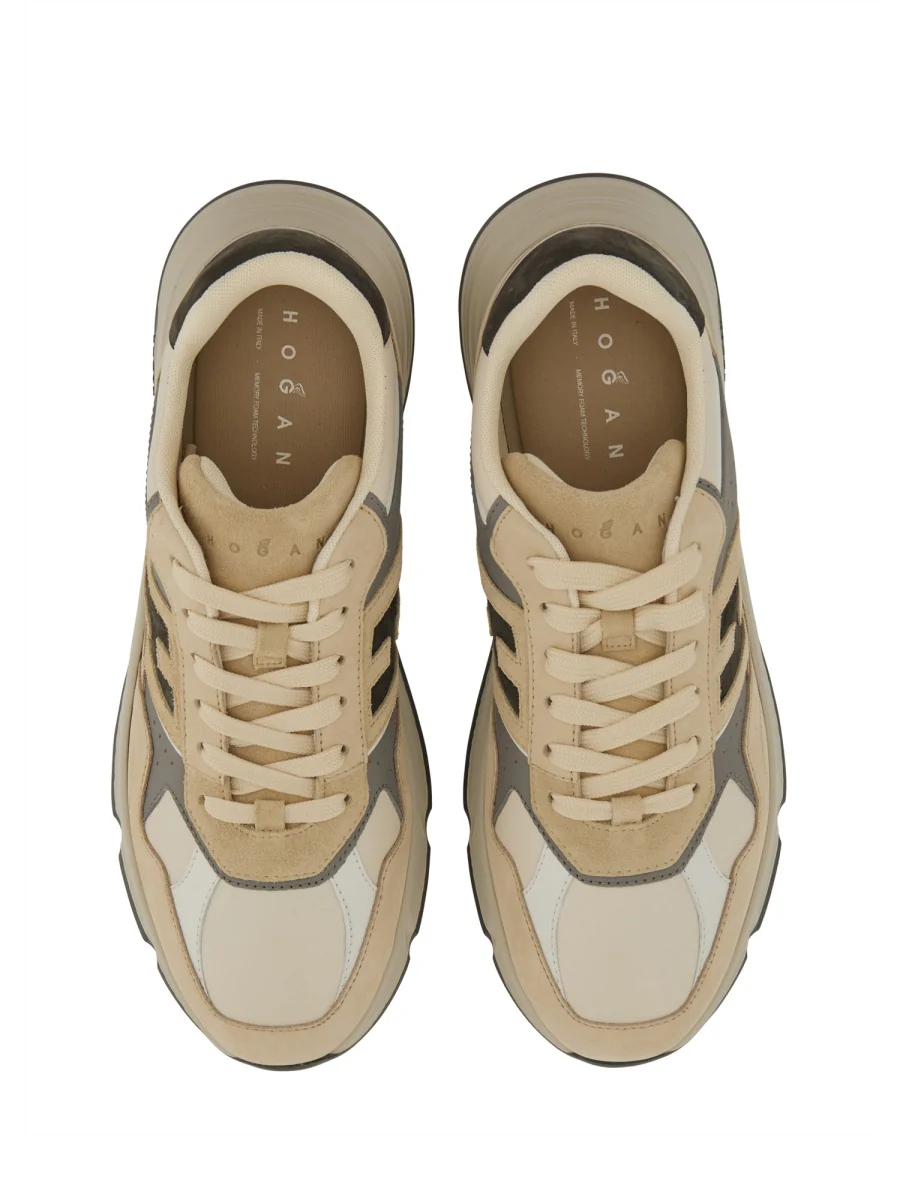 HOGAN 'Hyperlight' Suede and Nappa Sneakers - Image 7