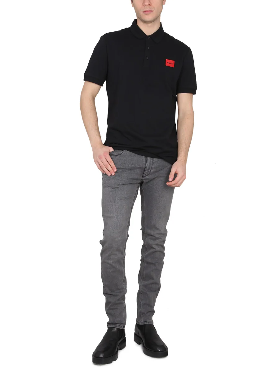 Hugo Slim Fit Jeans for Men - Button Closure, Belt Loops - Image 2
