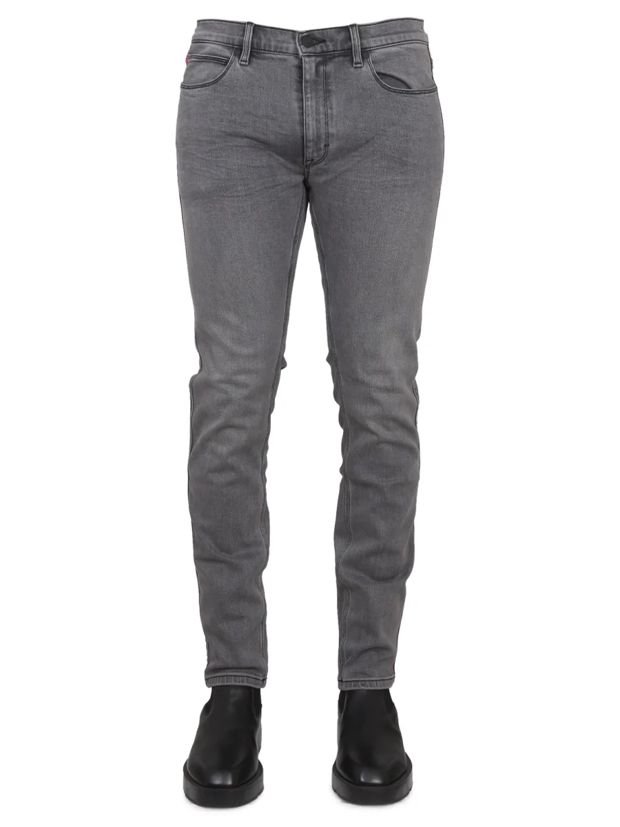 Hugo Slim Fit Jeans for Men - Button Closure, Belt Loops - Image 5