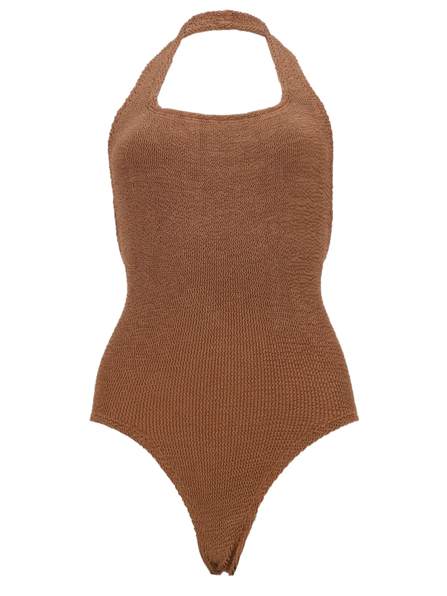 Hunza G Mini Metallic Cocoa Swimwear