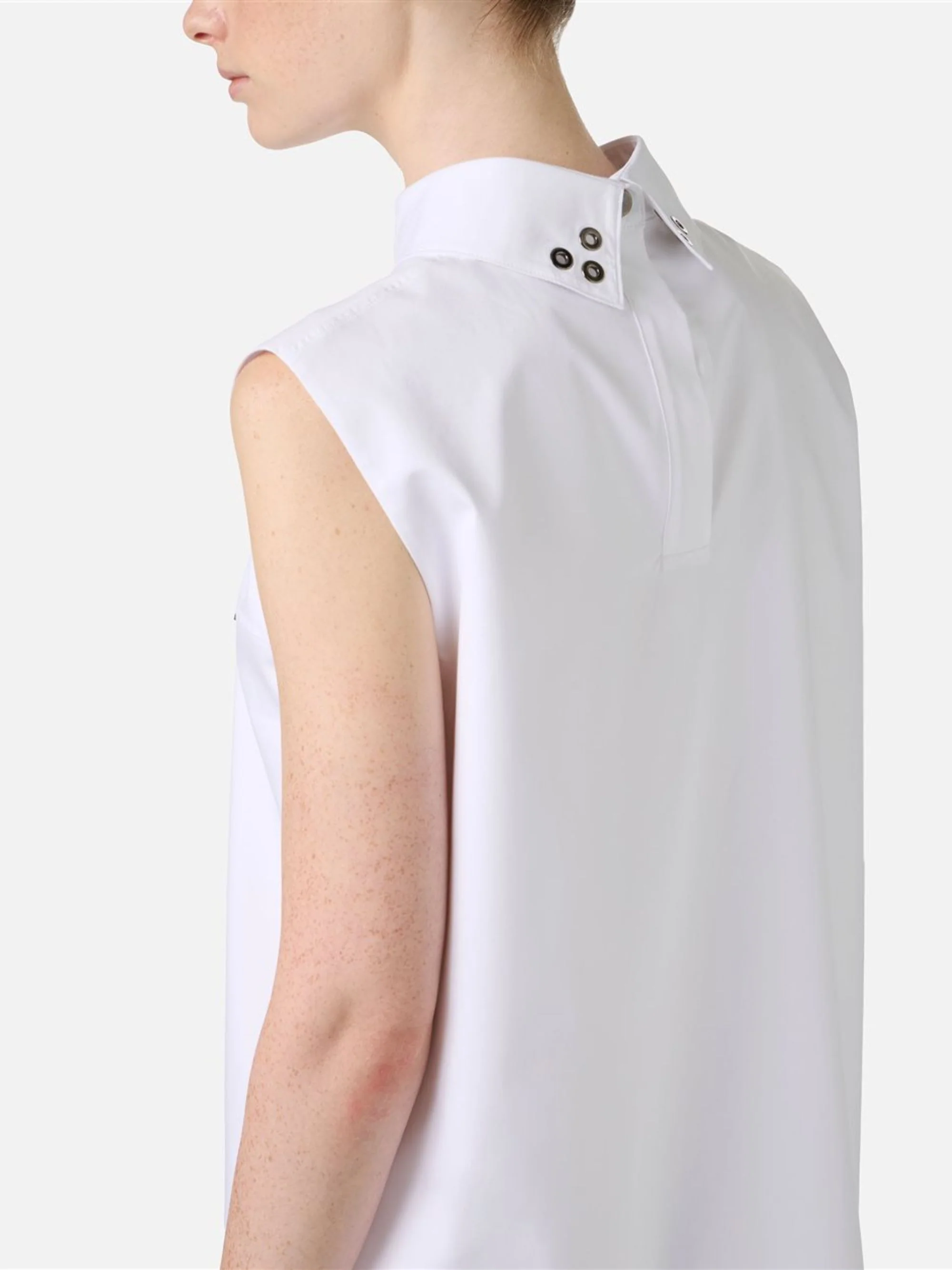 Iceberg Collared Sleeveless Dress - Image 4