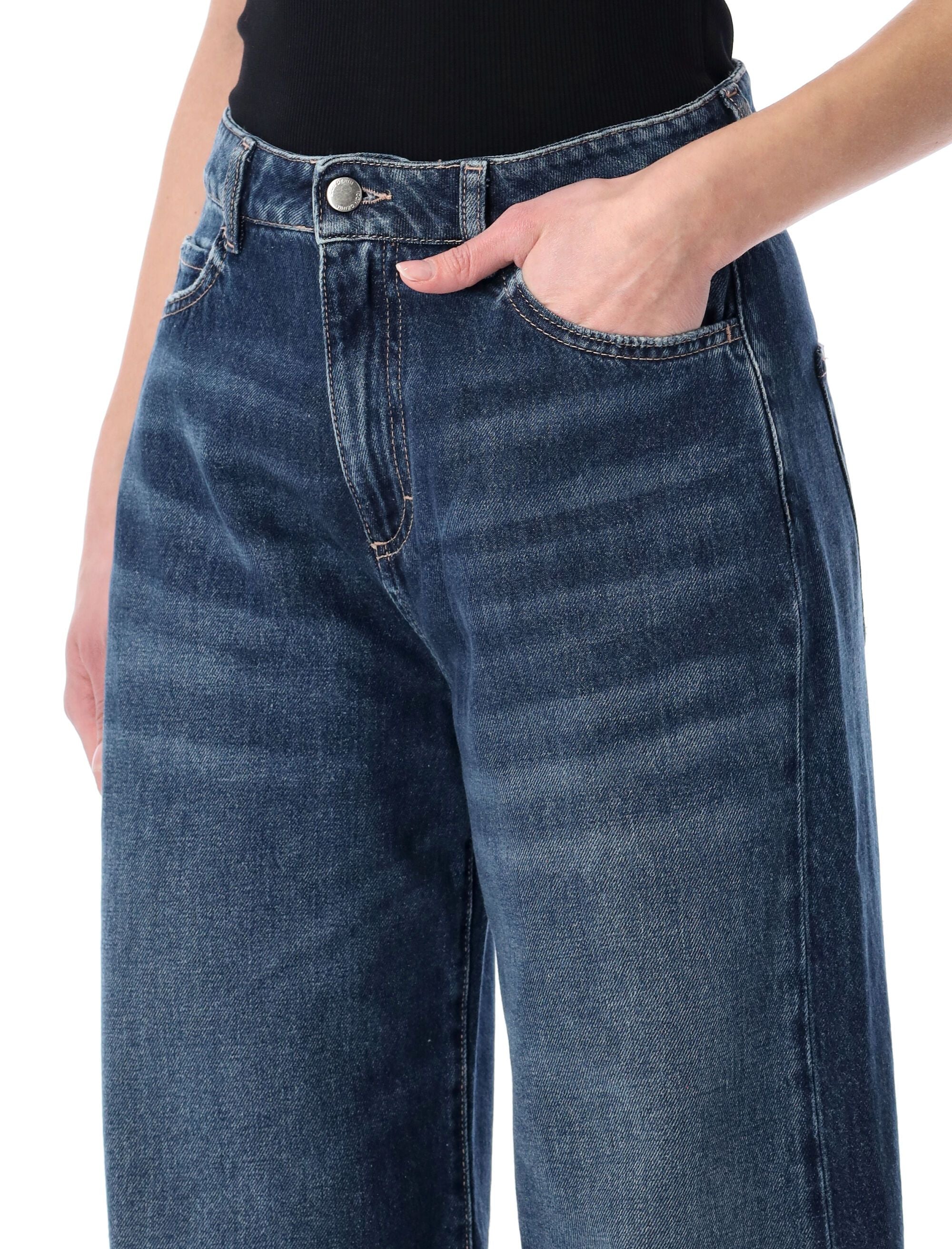Icon Denim Mid-Rise Wide-Leg Jeans for Women - Size 26 - Image 3