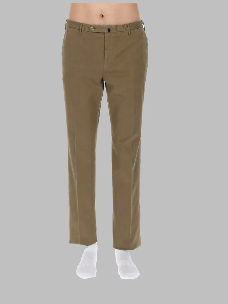 Incotex Classic Cotton Trousers for Men
