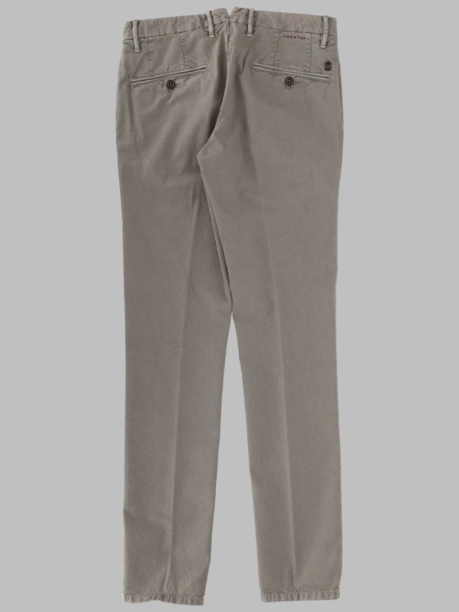 Incotex Stylish Men's Trousers with Logo Embellishment - Image 2