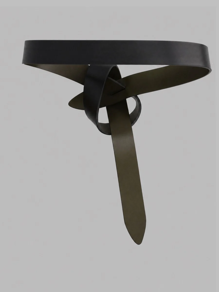 Isabel Marant 3 cm Leather Belt - Image 2