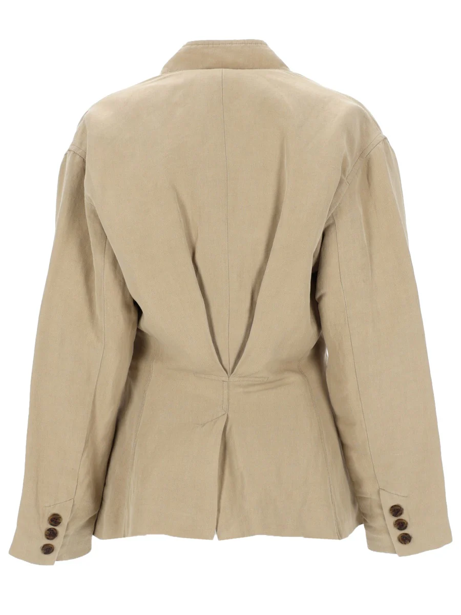 Isabel Marant Elegant Linen-Silk Blend Women's Jacket - Image 2