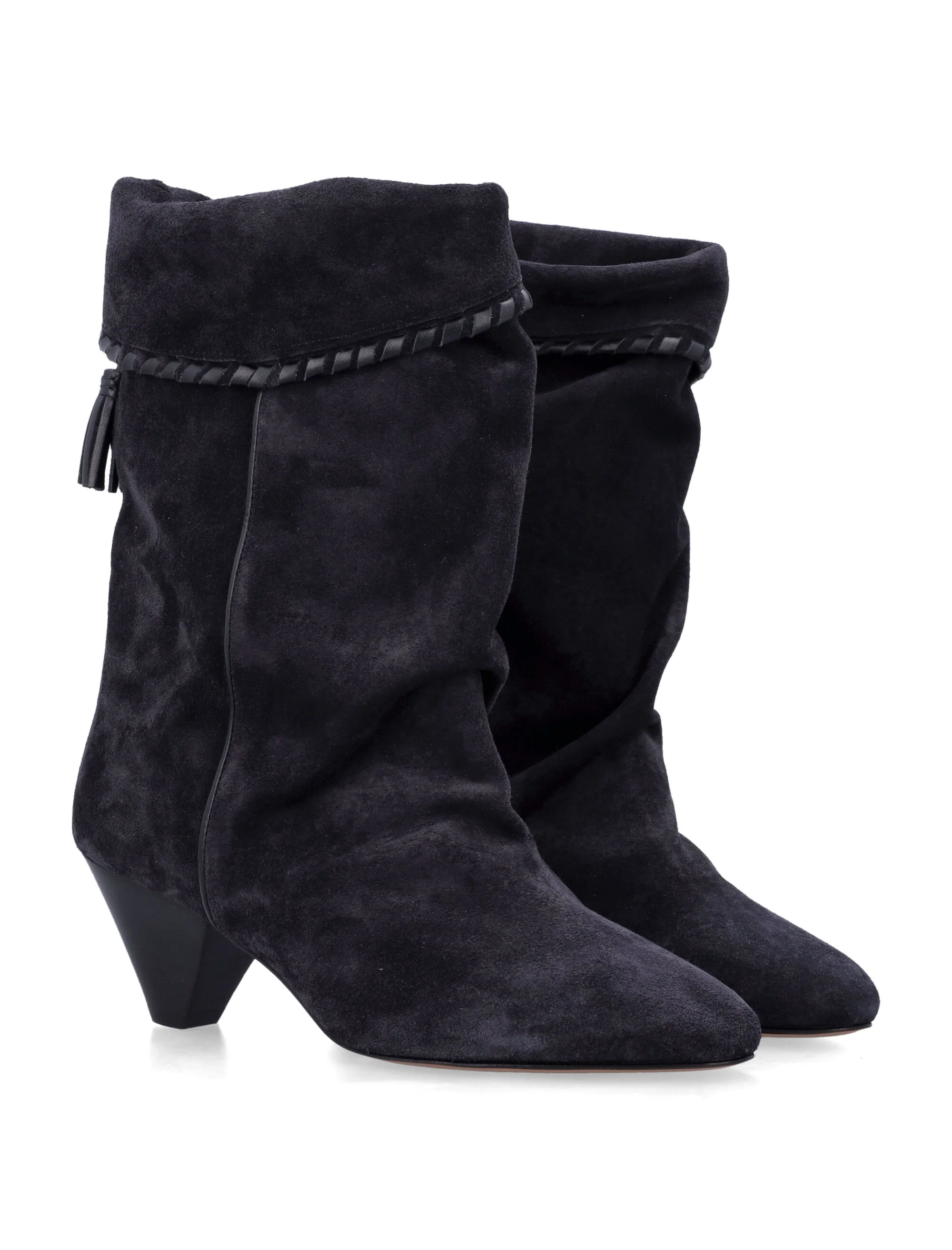 Isabel Marant Women’s 100% Suede Calf Leather Flat Shoes - Image 2