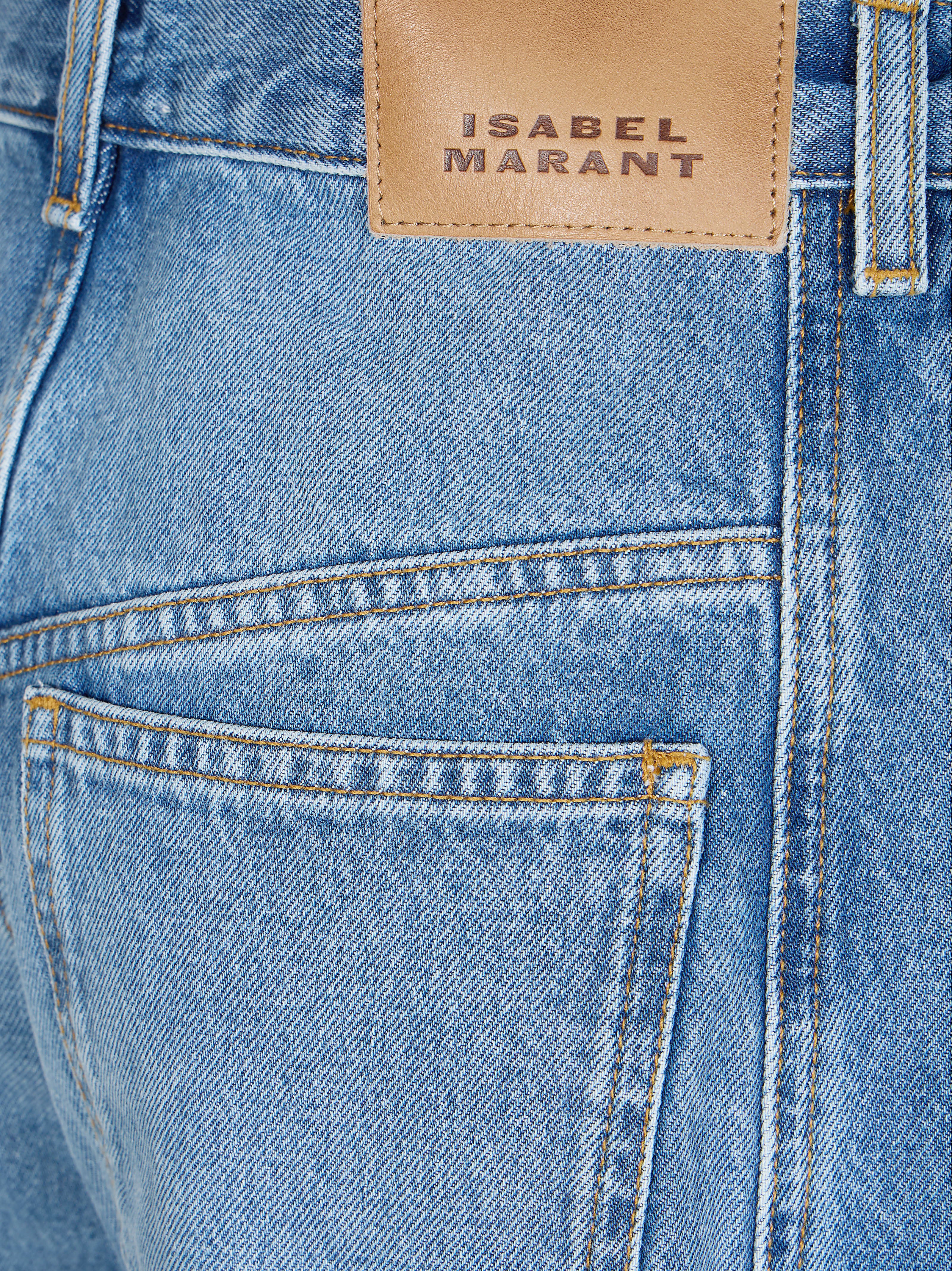 Isabel Marant Womens Mini Jeans - Oriane-GZ - Image 3