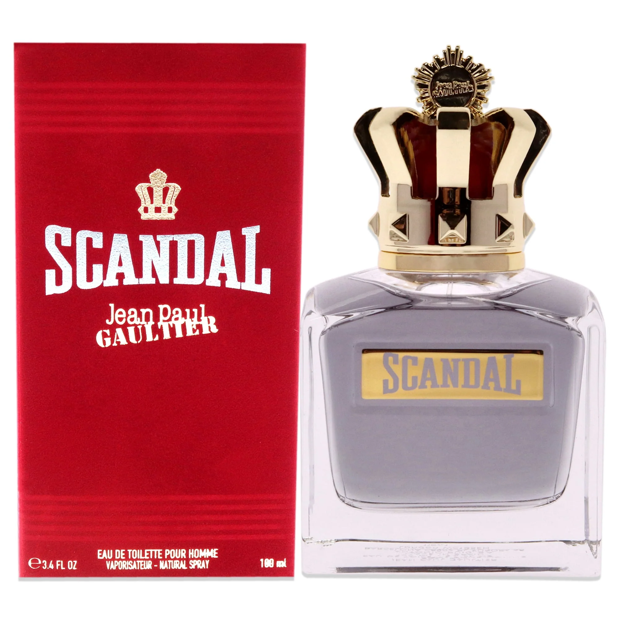 J.p.g. J.P.Gaulter Scandal Refillable Eau de Toilette Spray 3.4 oz (100 ml) for Men - Image 3