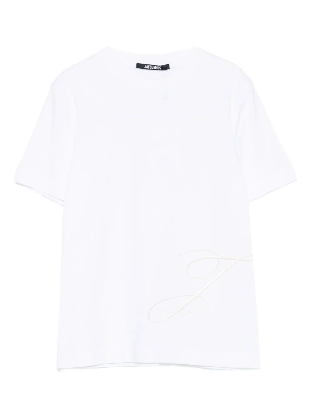 Jacquemus Embroidered 'J' T-Shirt - Image 5