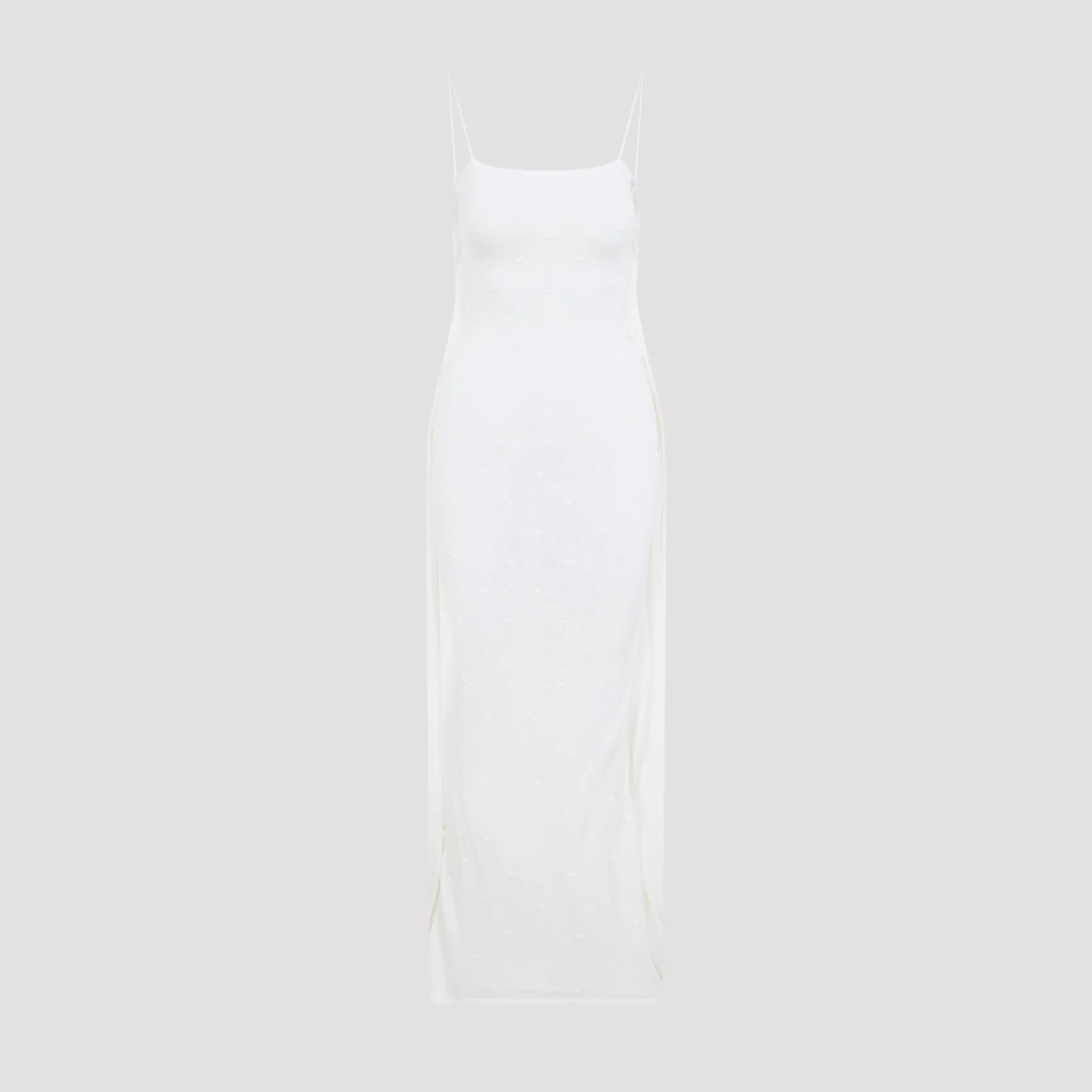 Jacquemus LA ROBE MAILLE PLUMETIS