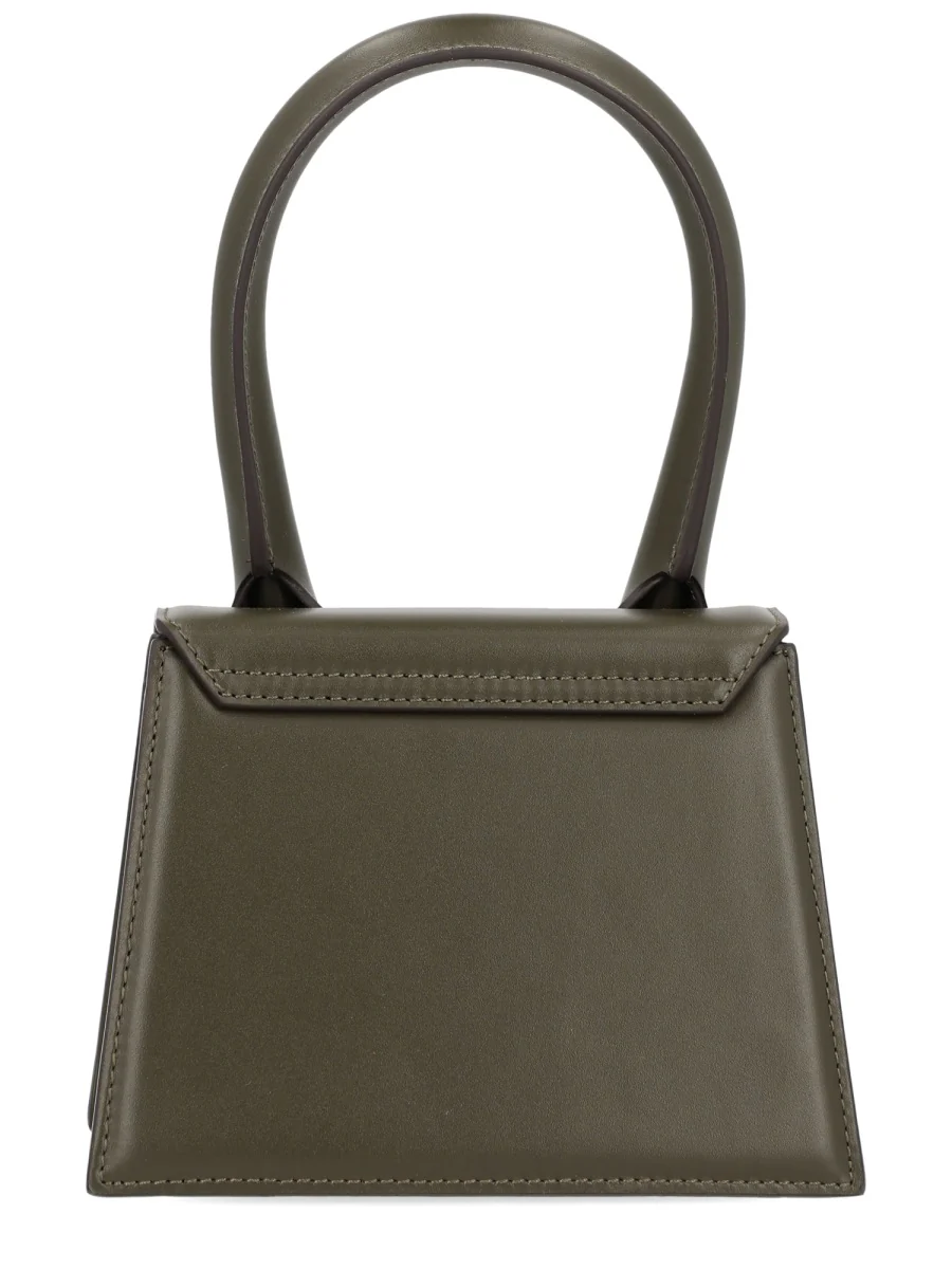 JACQUEMUS Le Chiquito Moyen Leather Tote Bag - Image 3