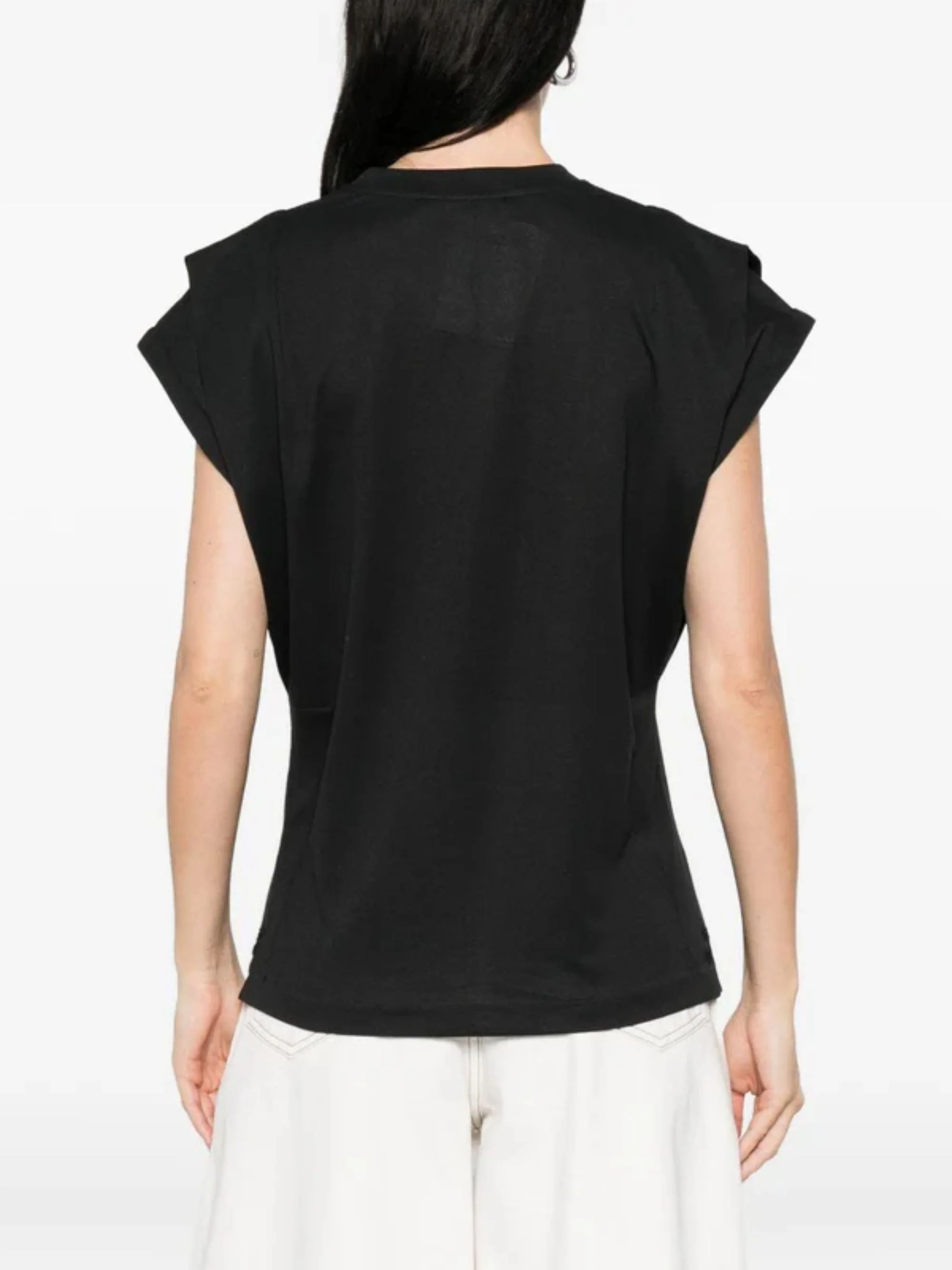 Jacquemus Sleeveless Crinkled Effect Top - Image 4