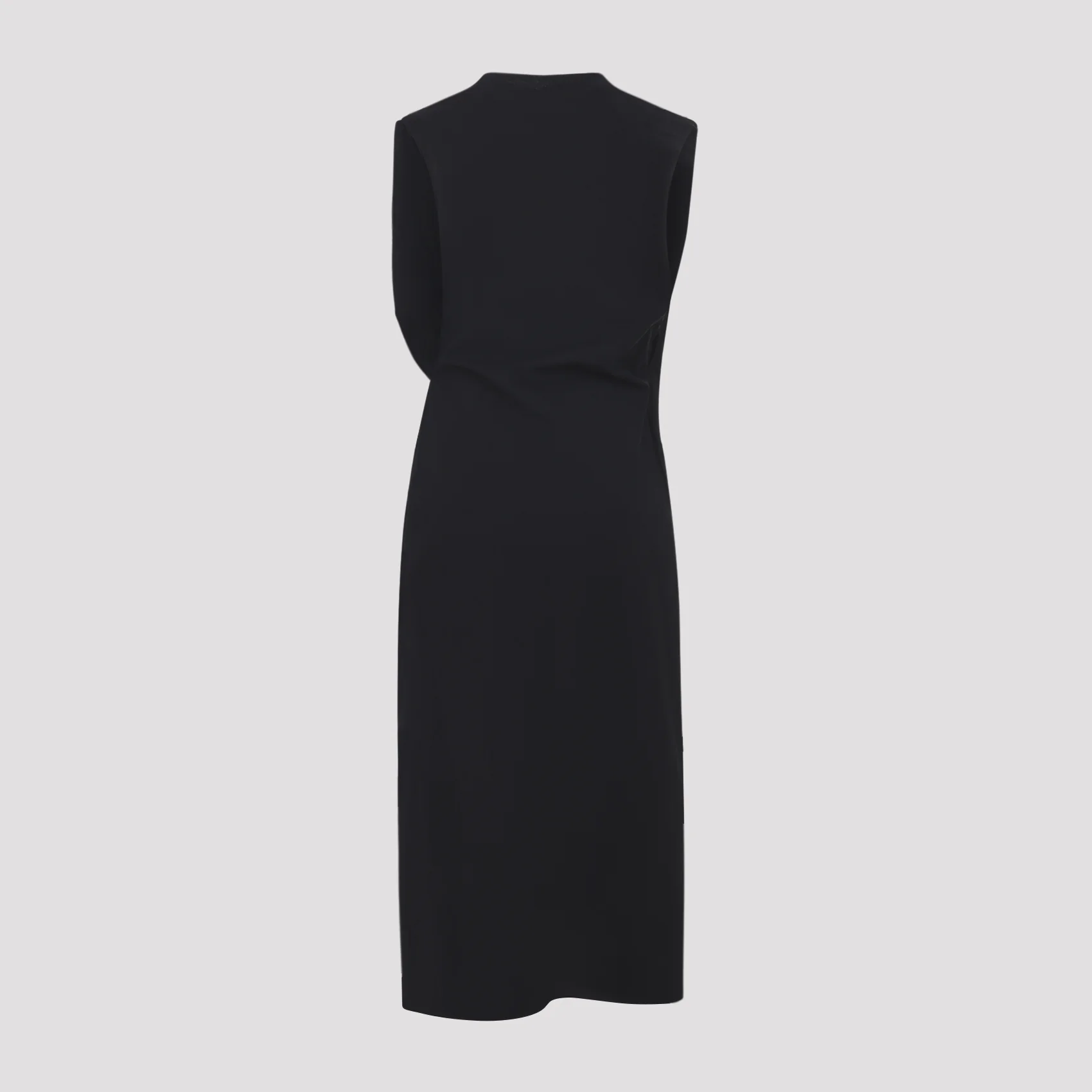 Jacquemus The Drap Cotton Midi Dress - Image 4