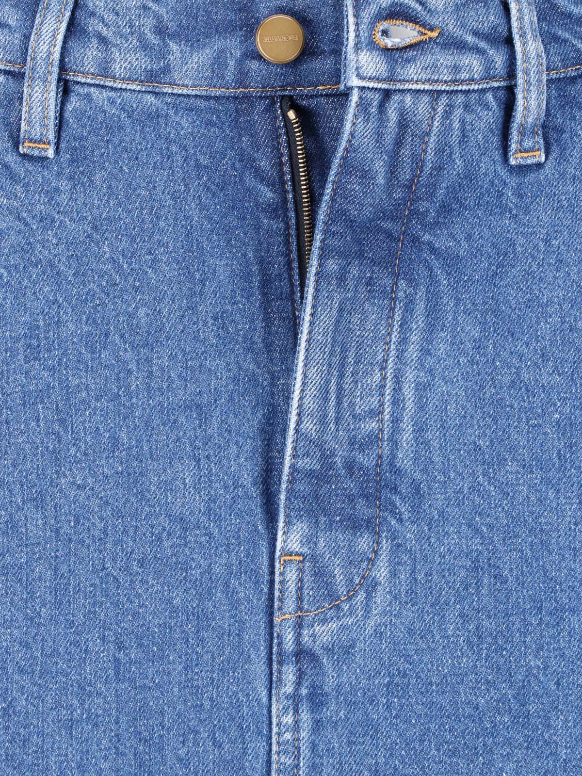 Jil Sander 100% Cotton Skirt - Image 4