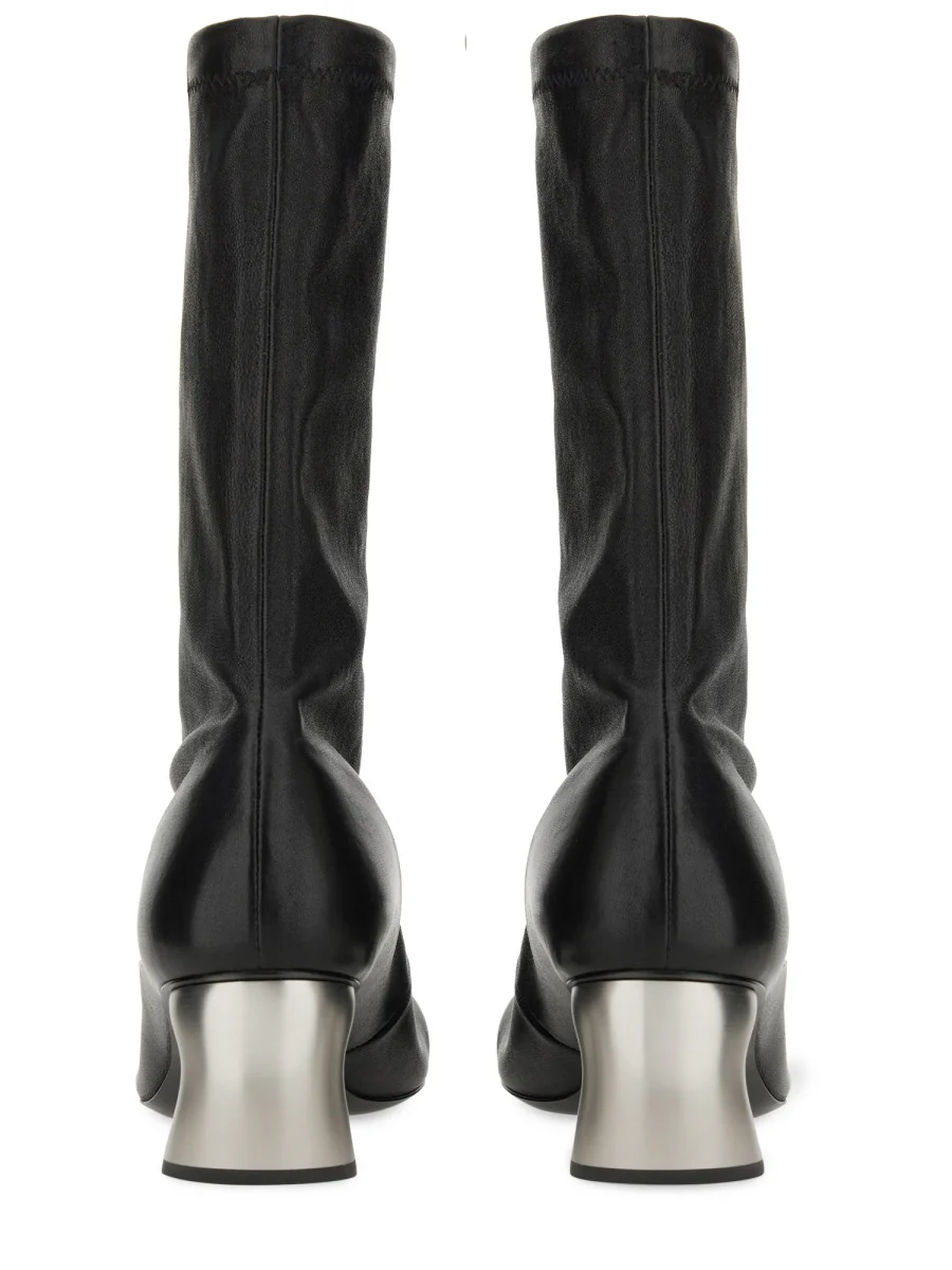 JIL SANDER 60mm Contrast-heel Ankle Boots - Image 3