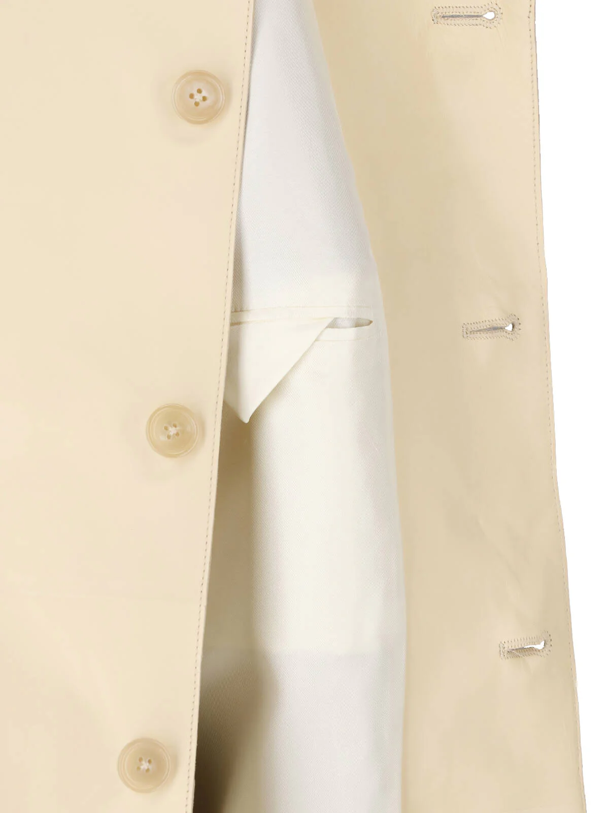 Jil Sander Chiari e Naturali Bovine Leather Jacket - Image 5