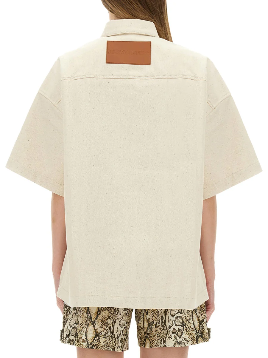 JIL SANDER Heavy Cotton Shirt - Image 3