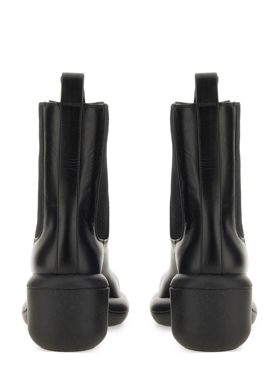 JIL SANDER Leather Ankle Boots - Image 3