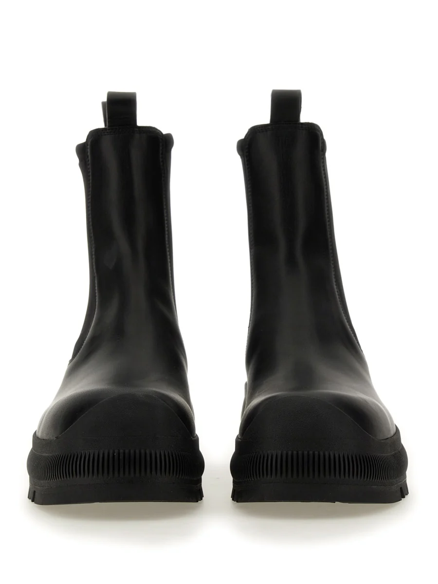 JIL SANDER Leather Chelsea Boots - Image 4