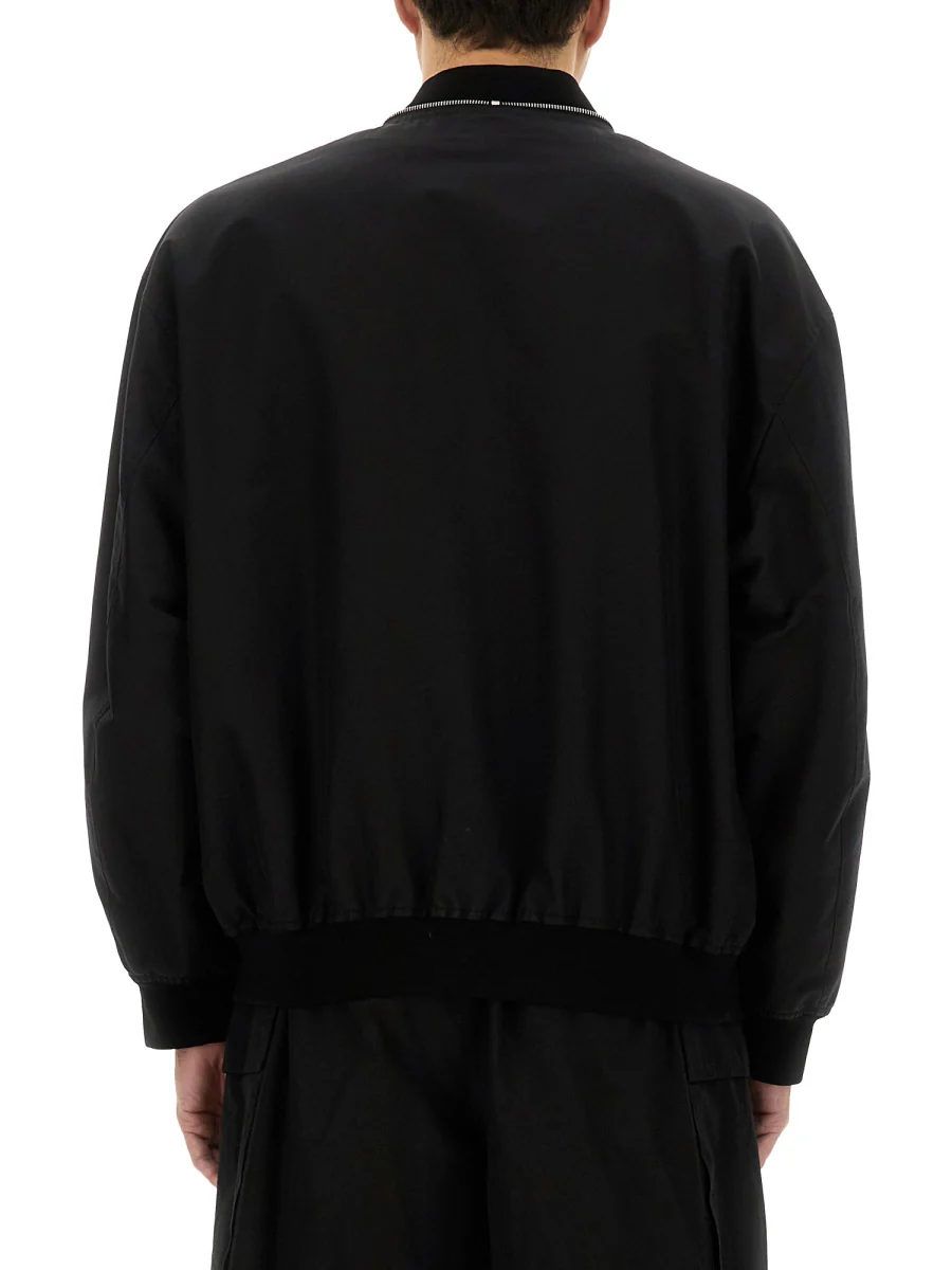 JIL SANDER Lightweight Cotton Bomber Jacket Man - Image 3