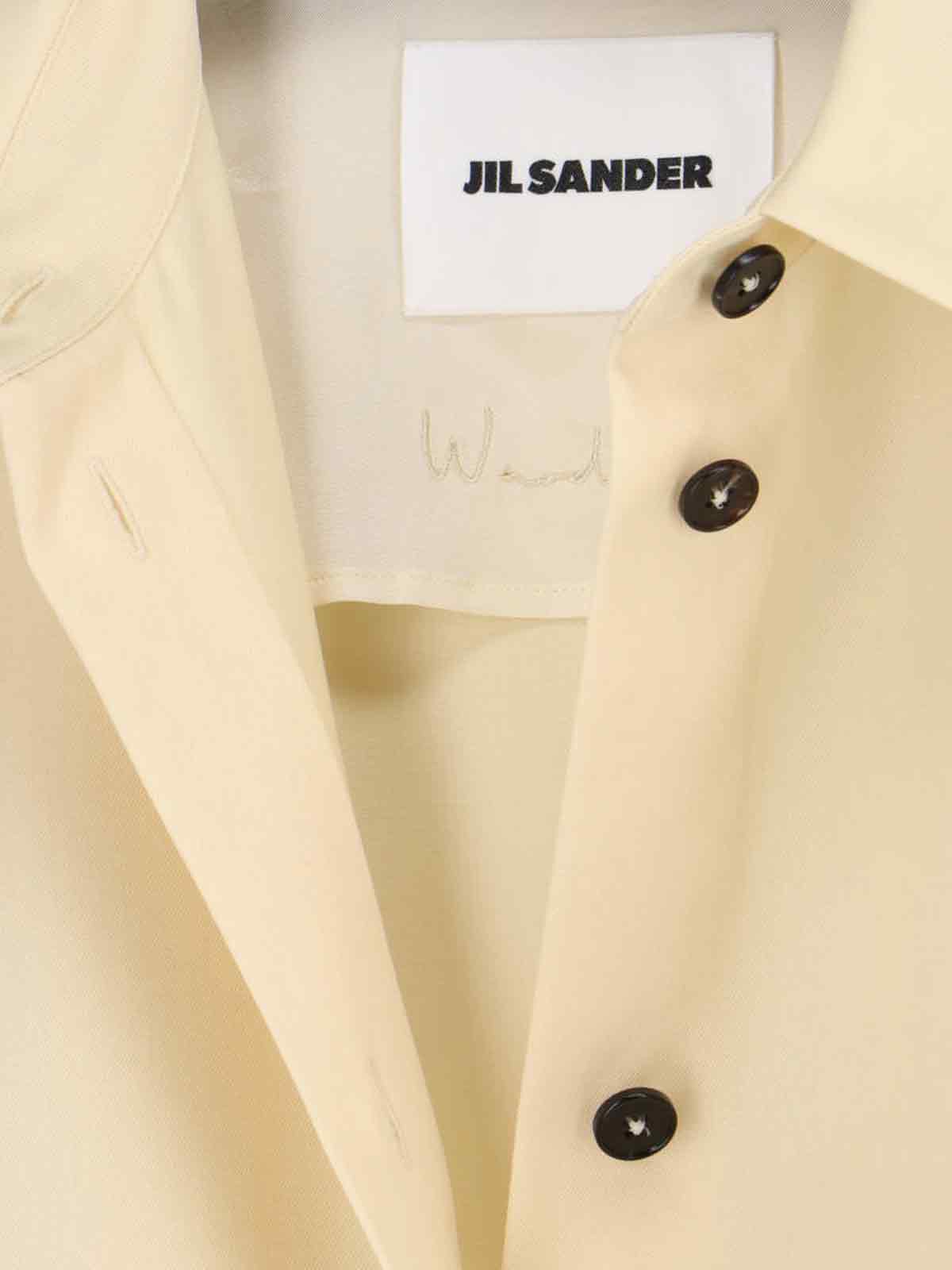 Jil Sander Lightweight Virgin Wool Shirt for Women - Image 5
