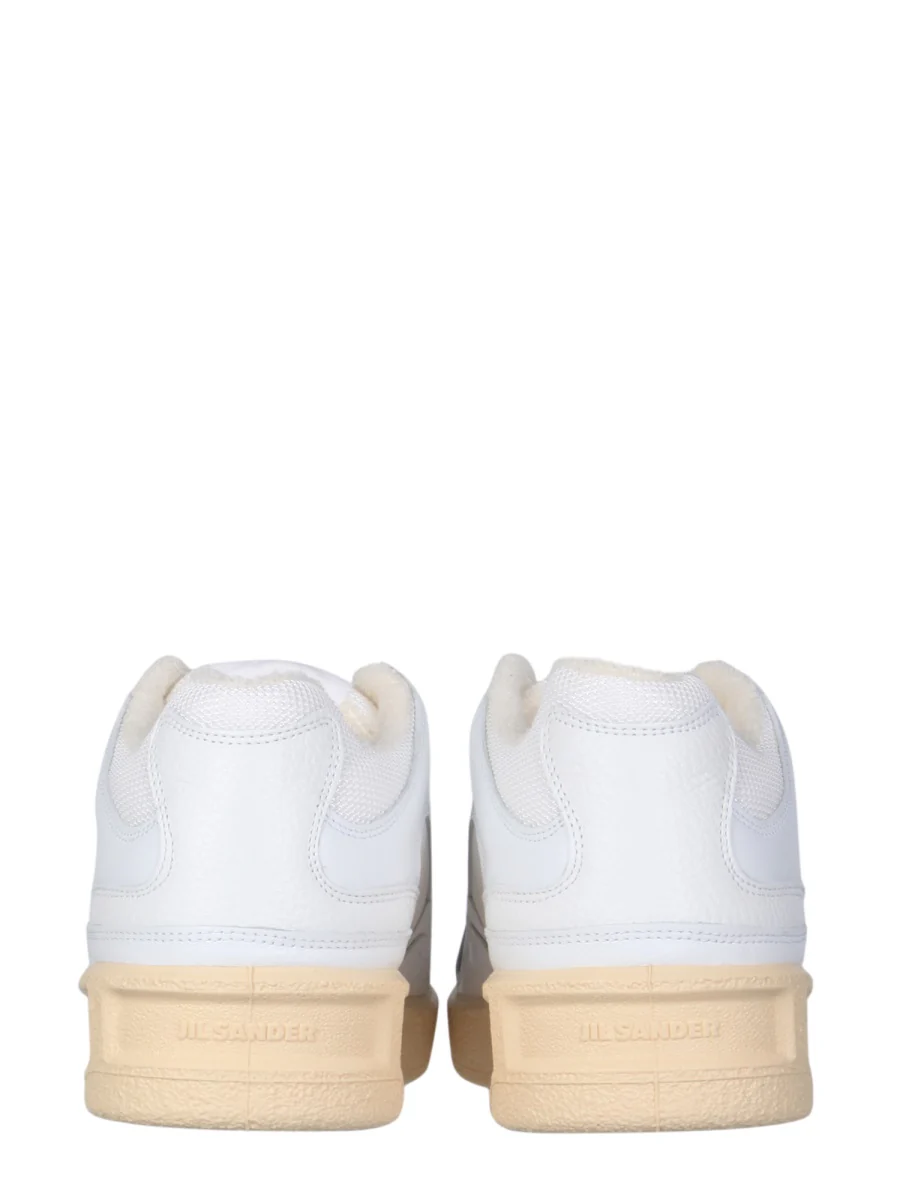JIL SANDER Logo-embossed Low-top Sneakers - Image 3