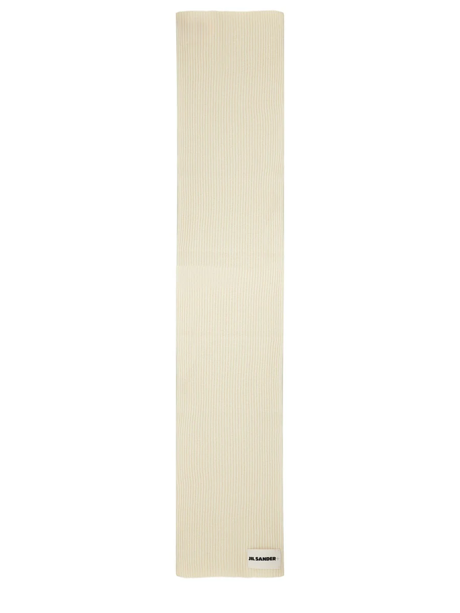 JIL SANDER Logo Scarf