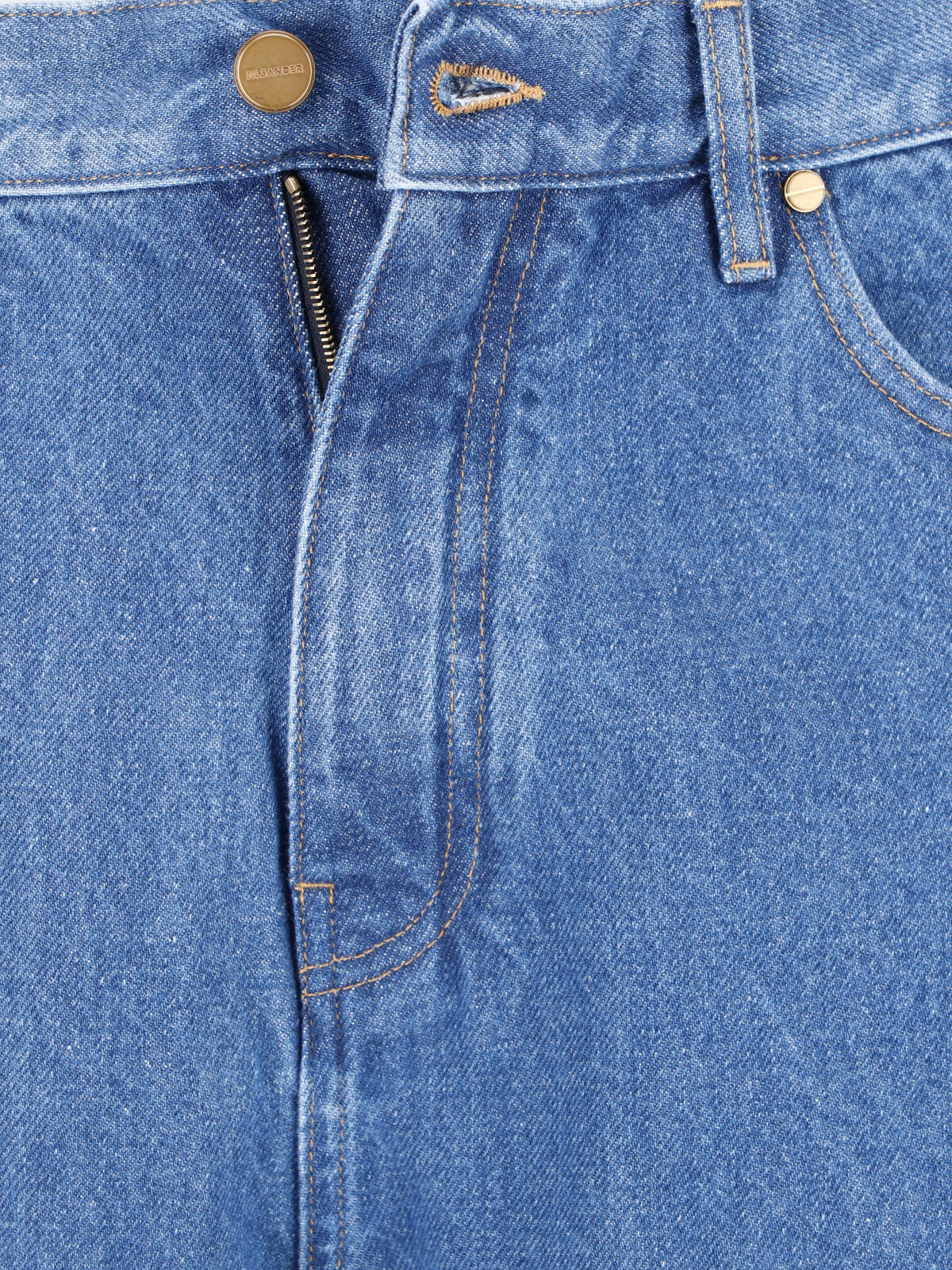 Jil Sander Men's 100% Cotton Denim Jeans - Image 4