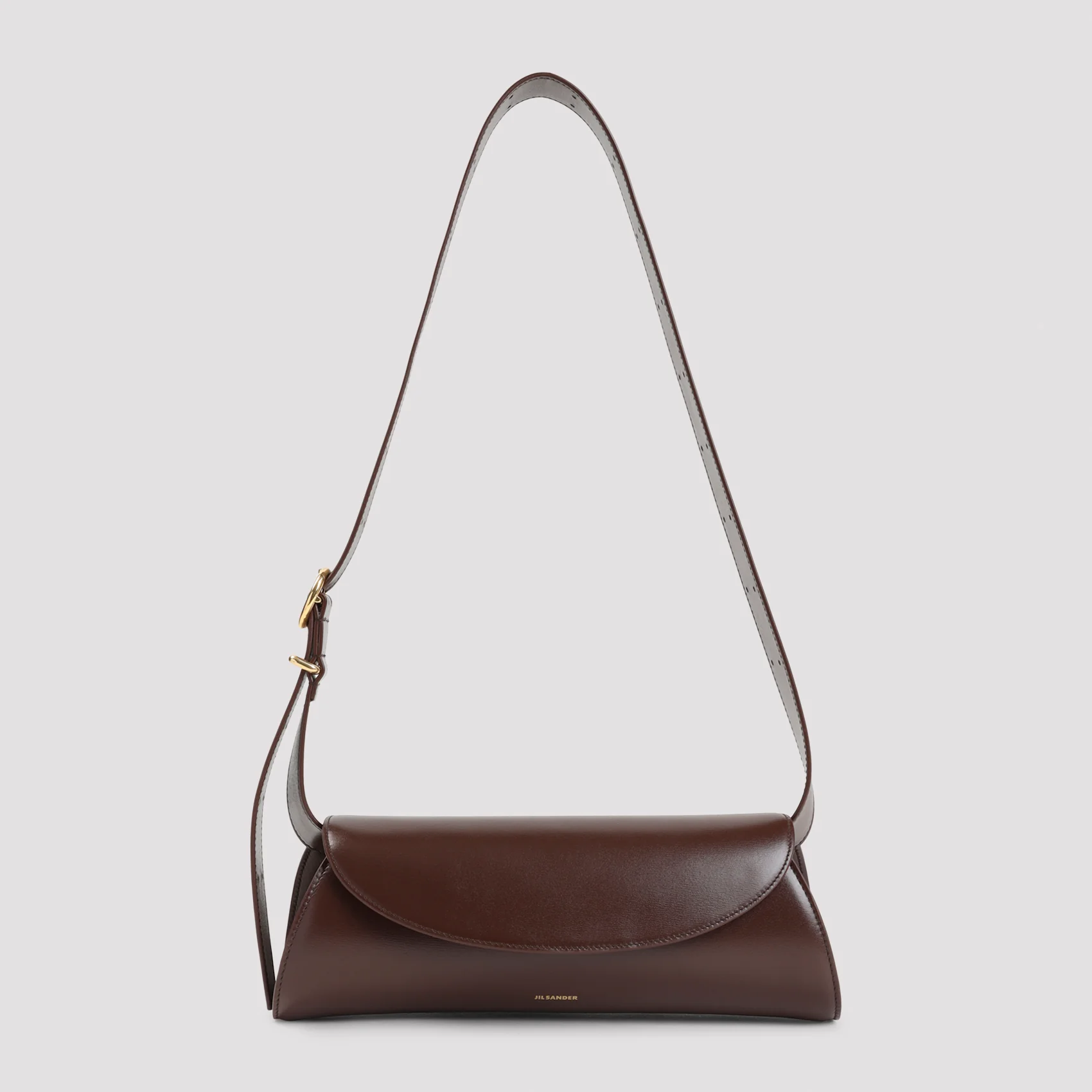 Jil Sander Mini Cannolo Leather Shoulder Bag