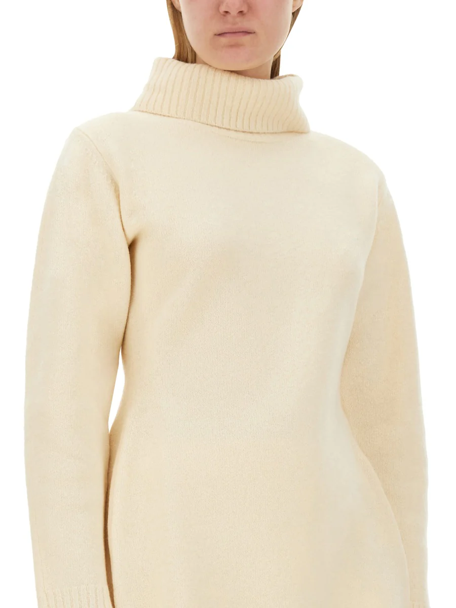 JIL SANDER Regular Fit Turtleneck Shirt - Image 4