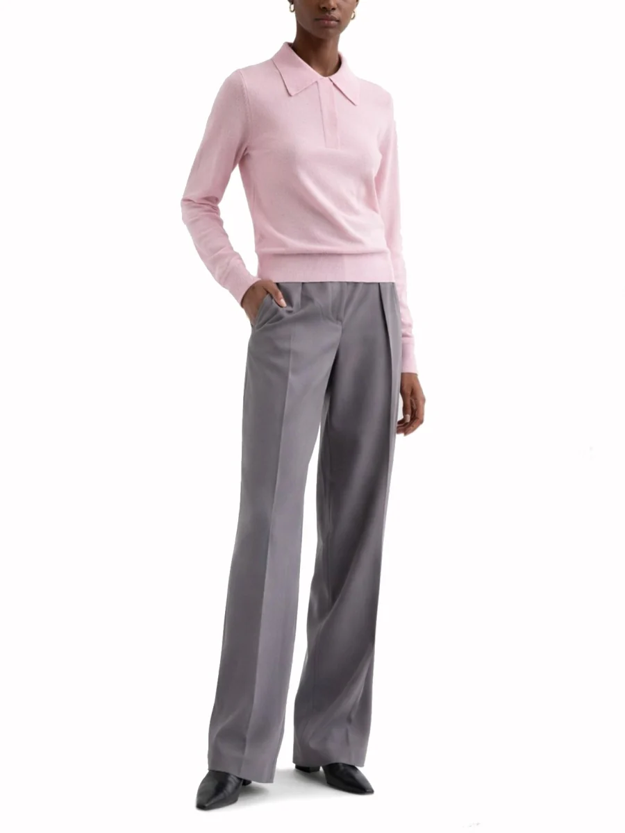 JIL SANDER Wool Gabardine Trousers - Image 5