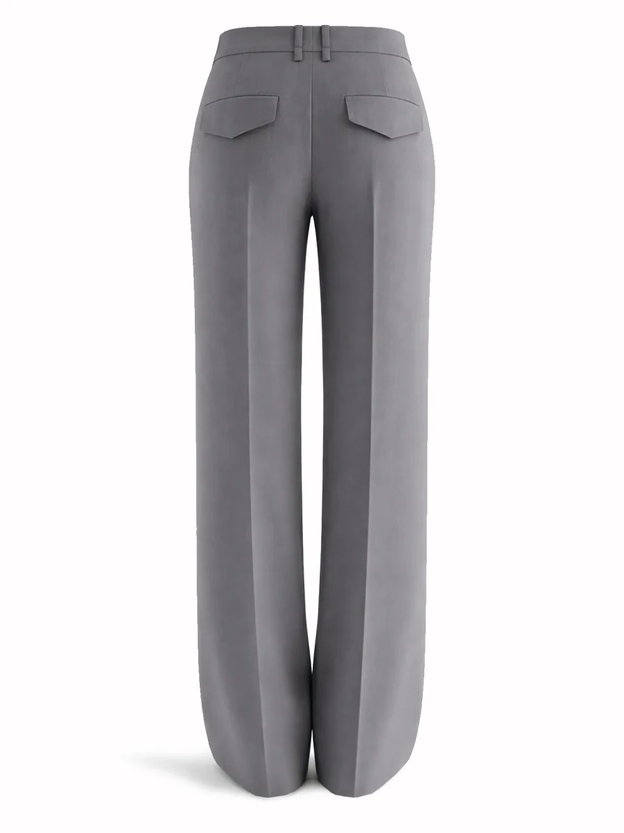 JIL SANDER Wool Gabardine Trousers - Image 6