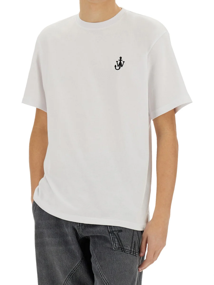 Jw Anderson Anchor Graphic T-Shirt - Image 4