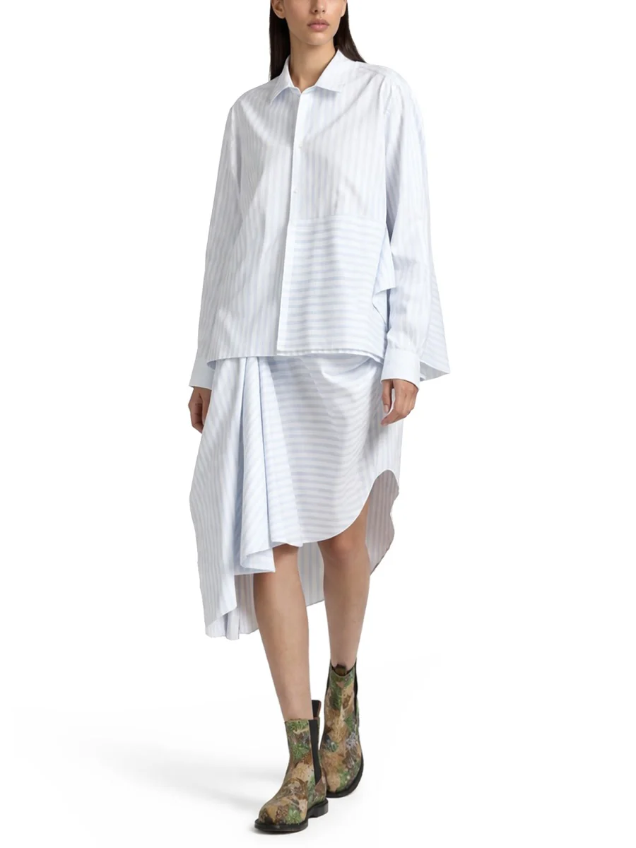 JW ANDERSON Asymmetric Draped Shirt - Image 3