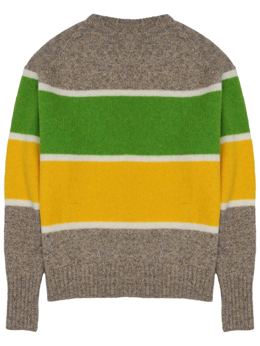 Jw Anderson Men's Lambswool Striped Sweater - Image 2