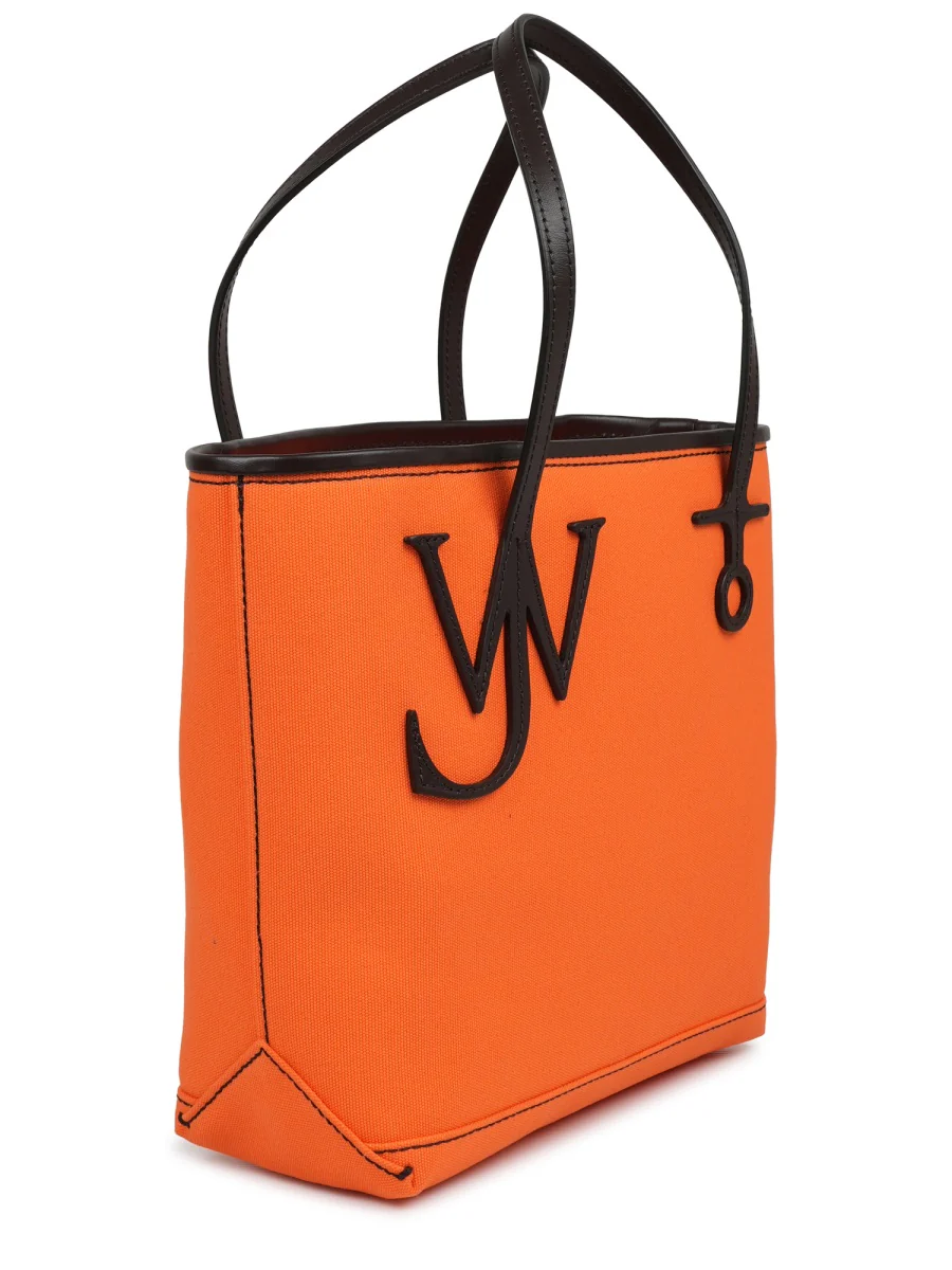 JW ANDERSON Small Anchor Canvas & Leather Tote - Image 2