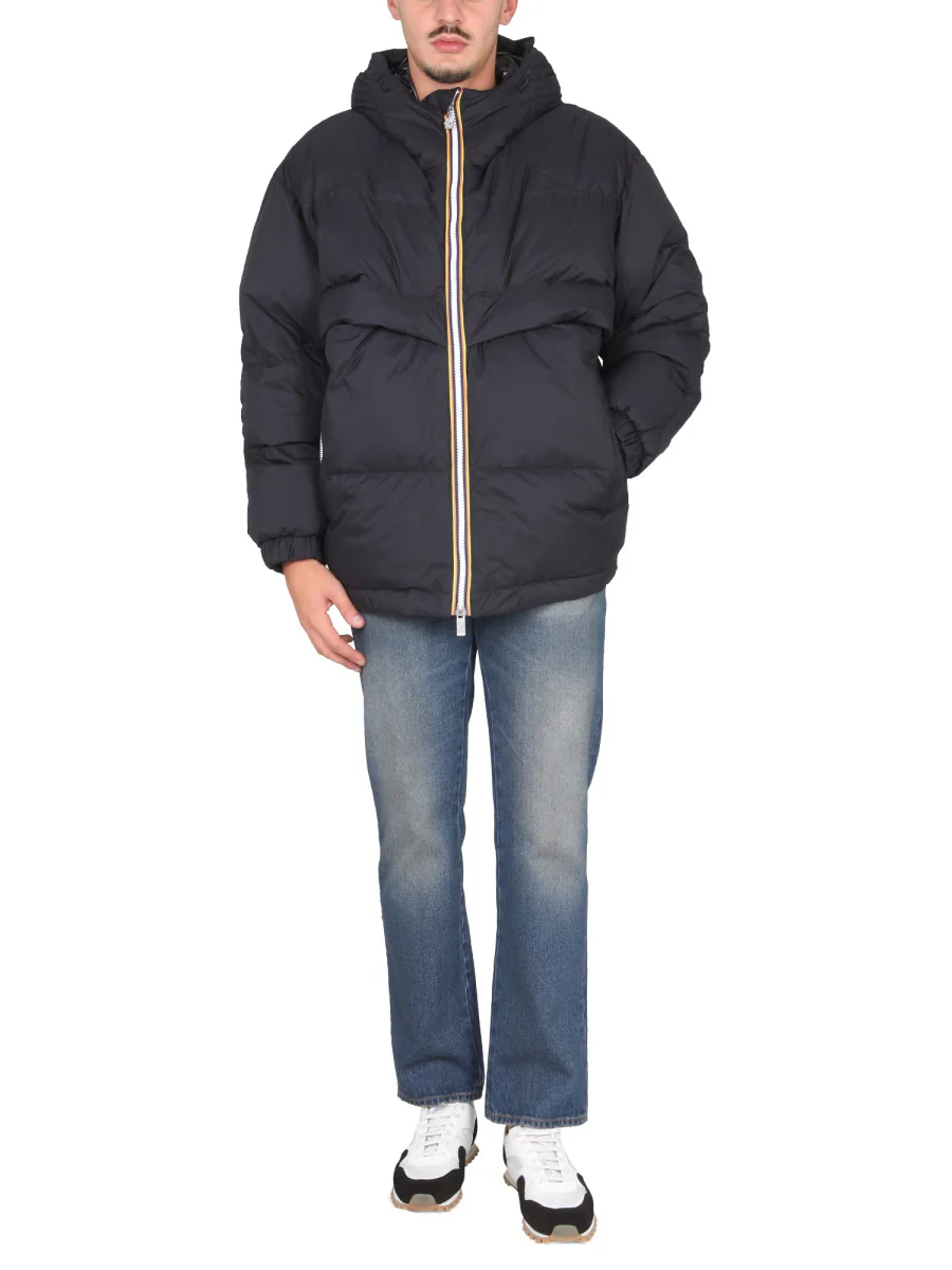 K-WAY CLAUDEN 2.1 AMIABLE NYLON PADDED JACKET - Image 2
