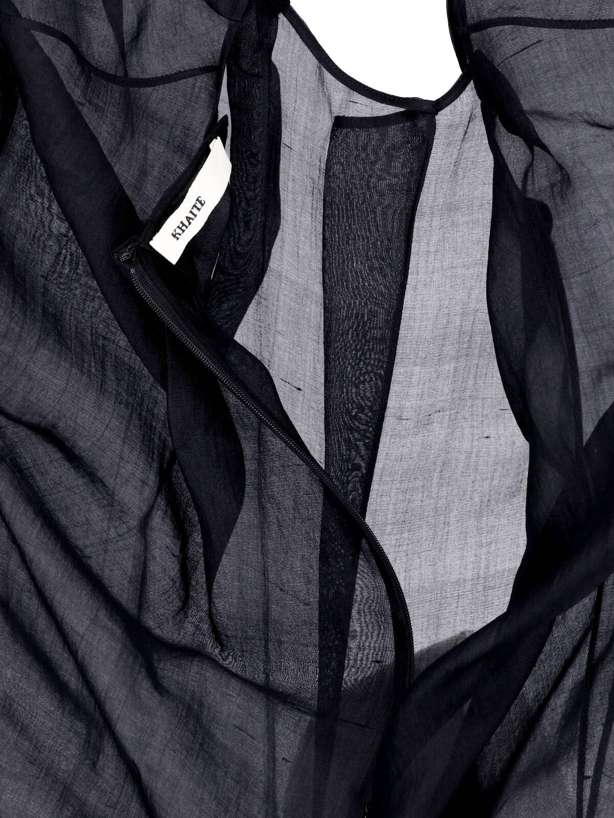 Khaite 100% Silk T-Shirt - Image 3