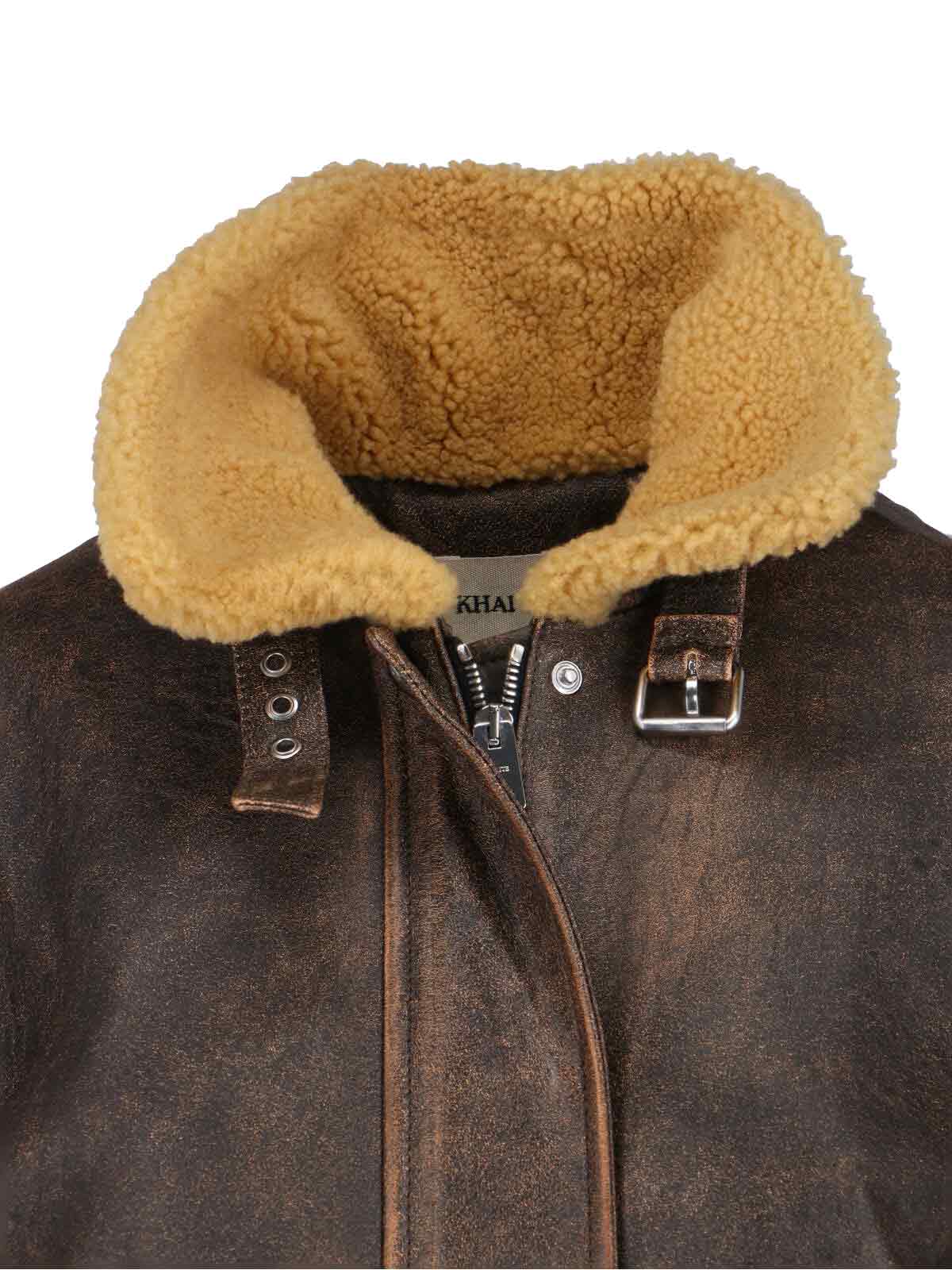 Khaite Lamb Leather Jacket - Image 3