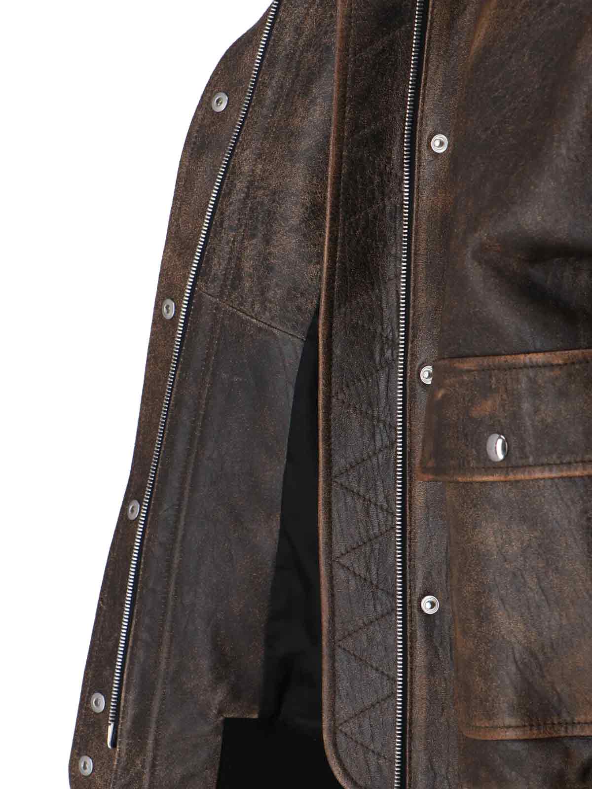 Khaite Lamb Leather Jacket - Image 5