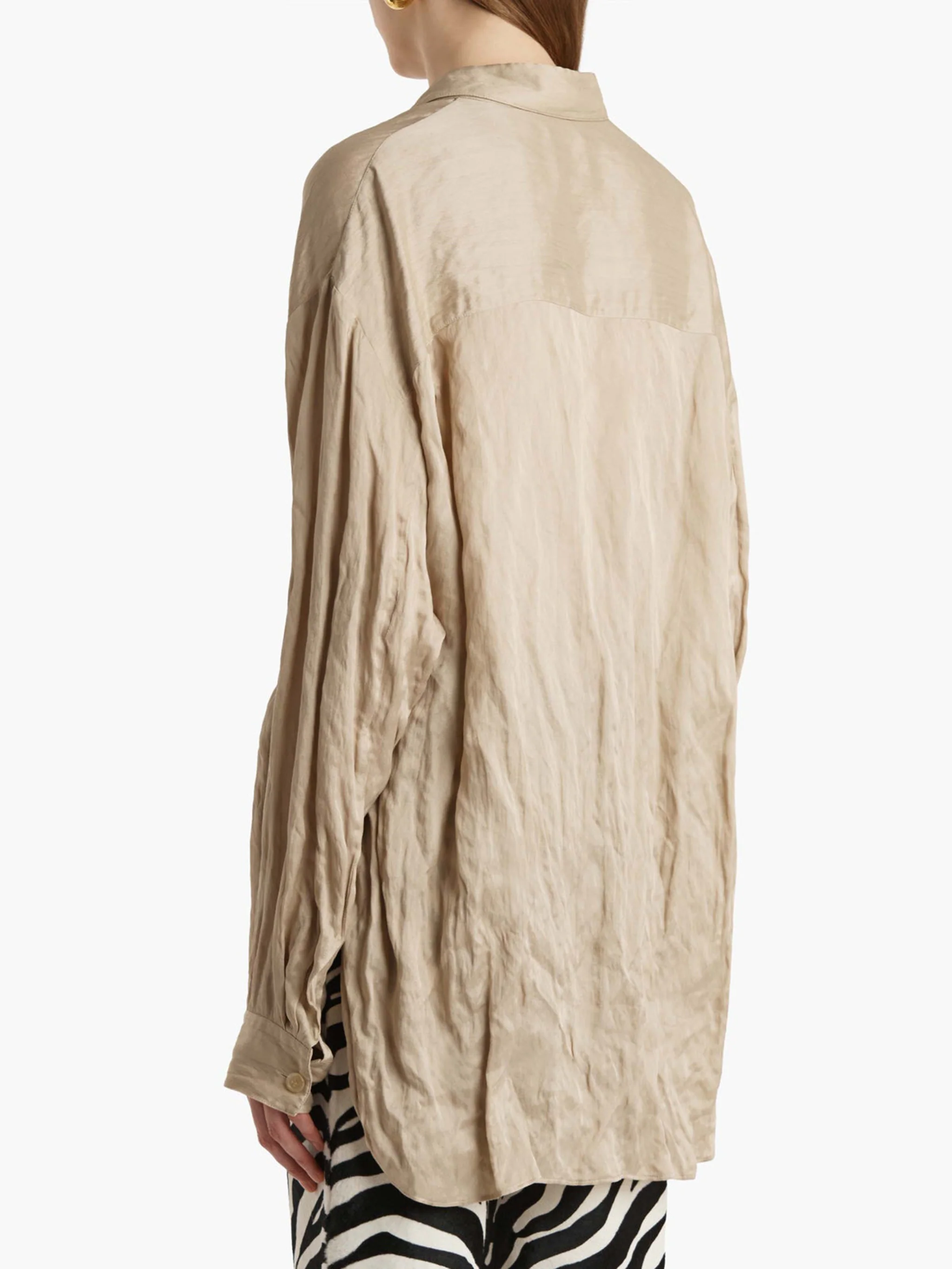 Khaite Refined Relaxed Shirt with Dropped Shoulders - Size S - Image 5