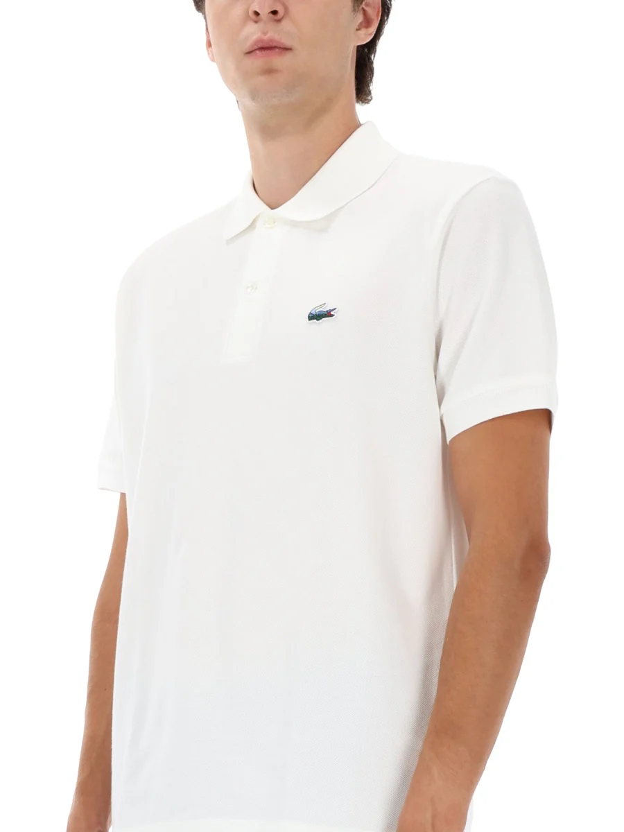 Lacoste Classic Cotton Polo Shirt for Men - Image 4