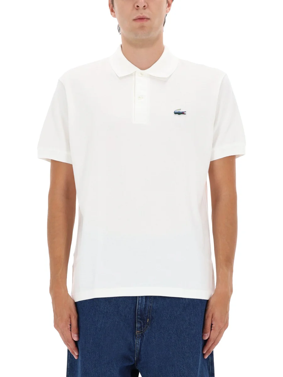 Lacoste Classic Cotton Polo Shirt for Men - Image 5