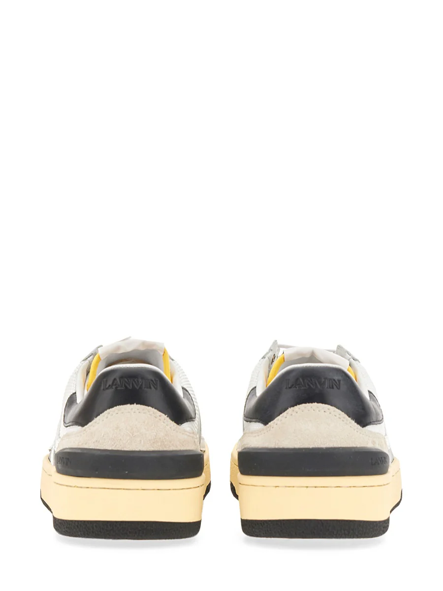 LANVIN Clay Sneakers in Mesh and Leather - Image 5