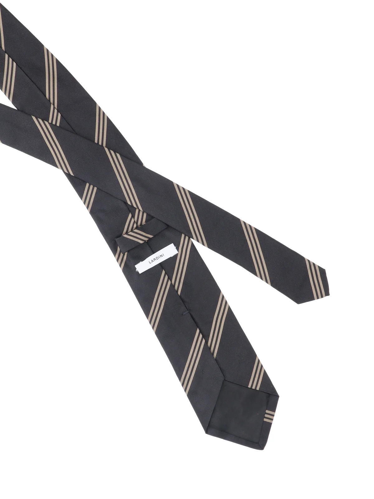 Lardini 100% Silk Tie for Men - Image 3