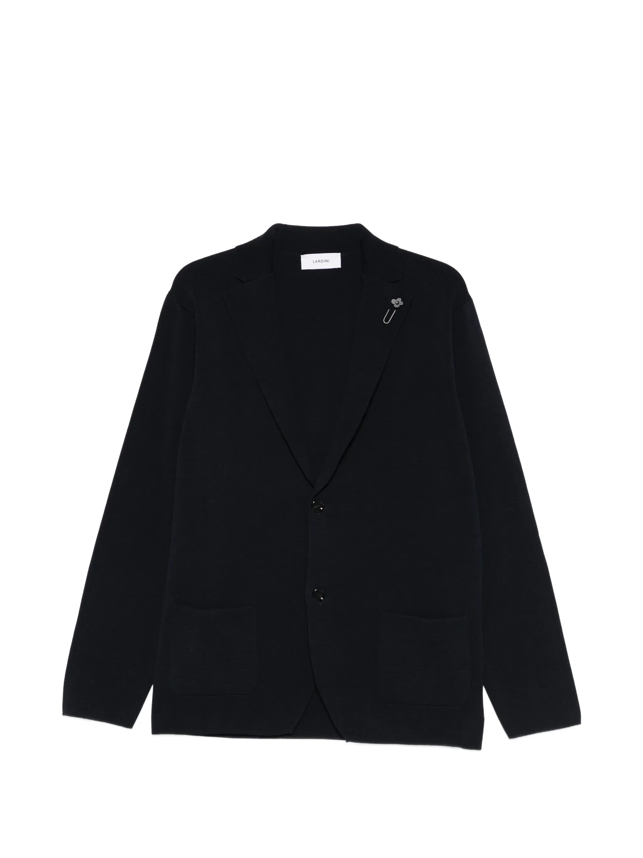 Lardini Notched Lapel Cardigan - Size M - Image 2