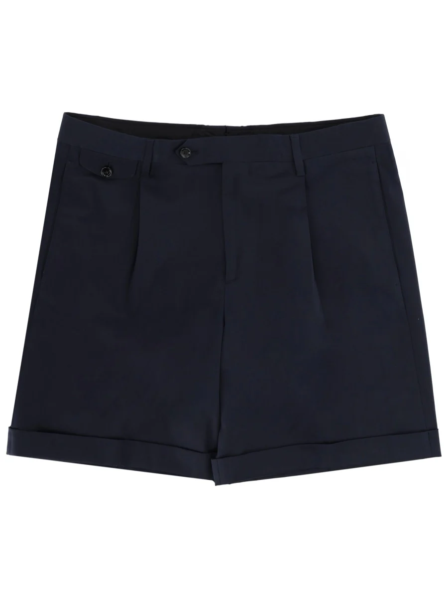LARDINI Pleat Cuffed Trousers - Image 7